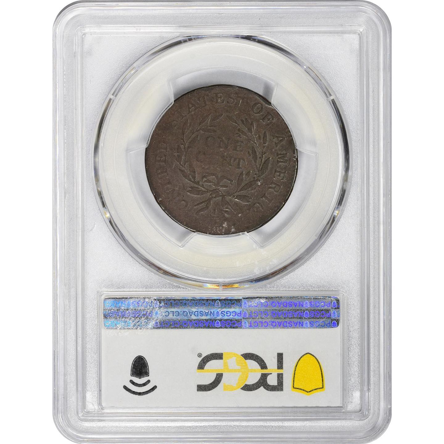 1794 1C HEAD OF 93 F12 PCGS - holder rev