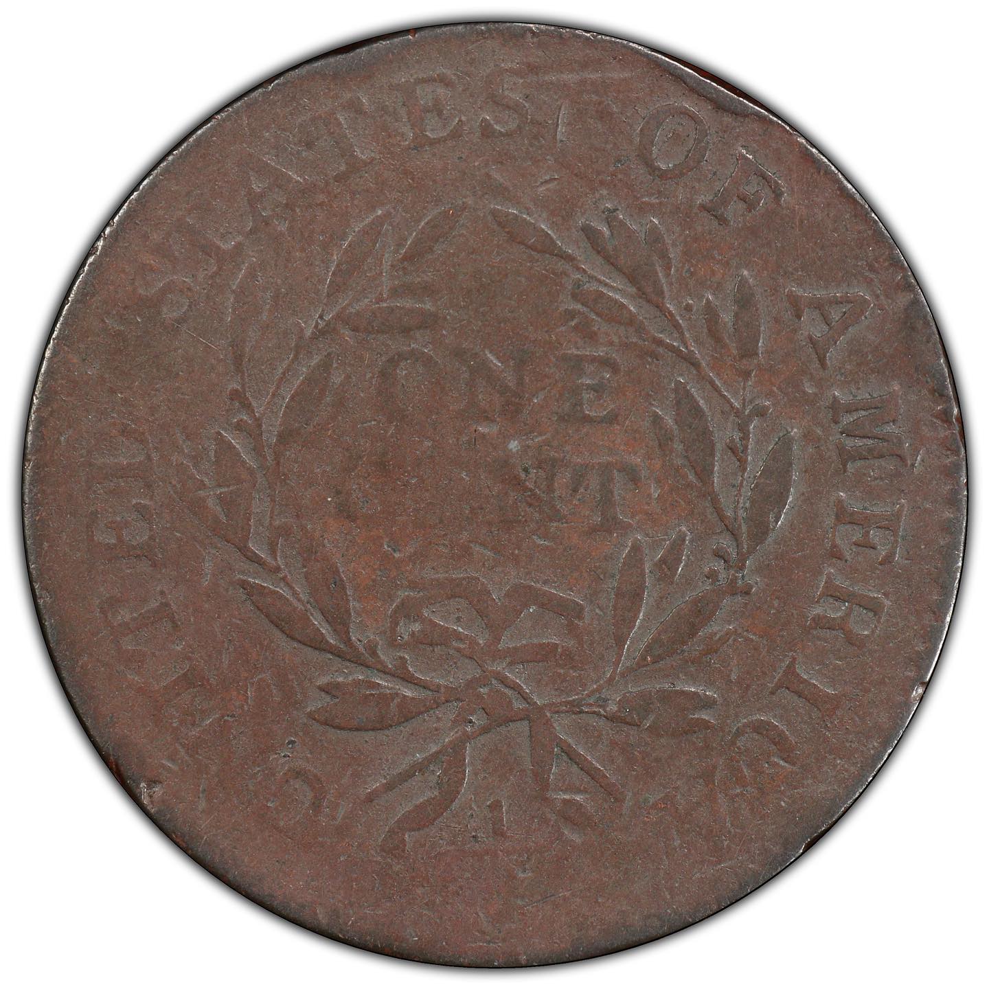 1794 1C HEAD OF 93 F12 PCGS -  zoom in reverse