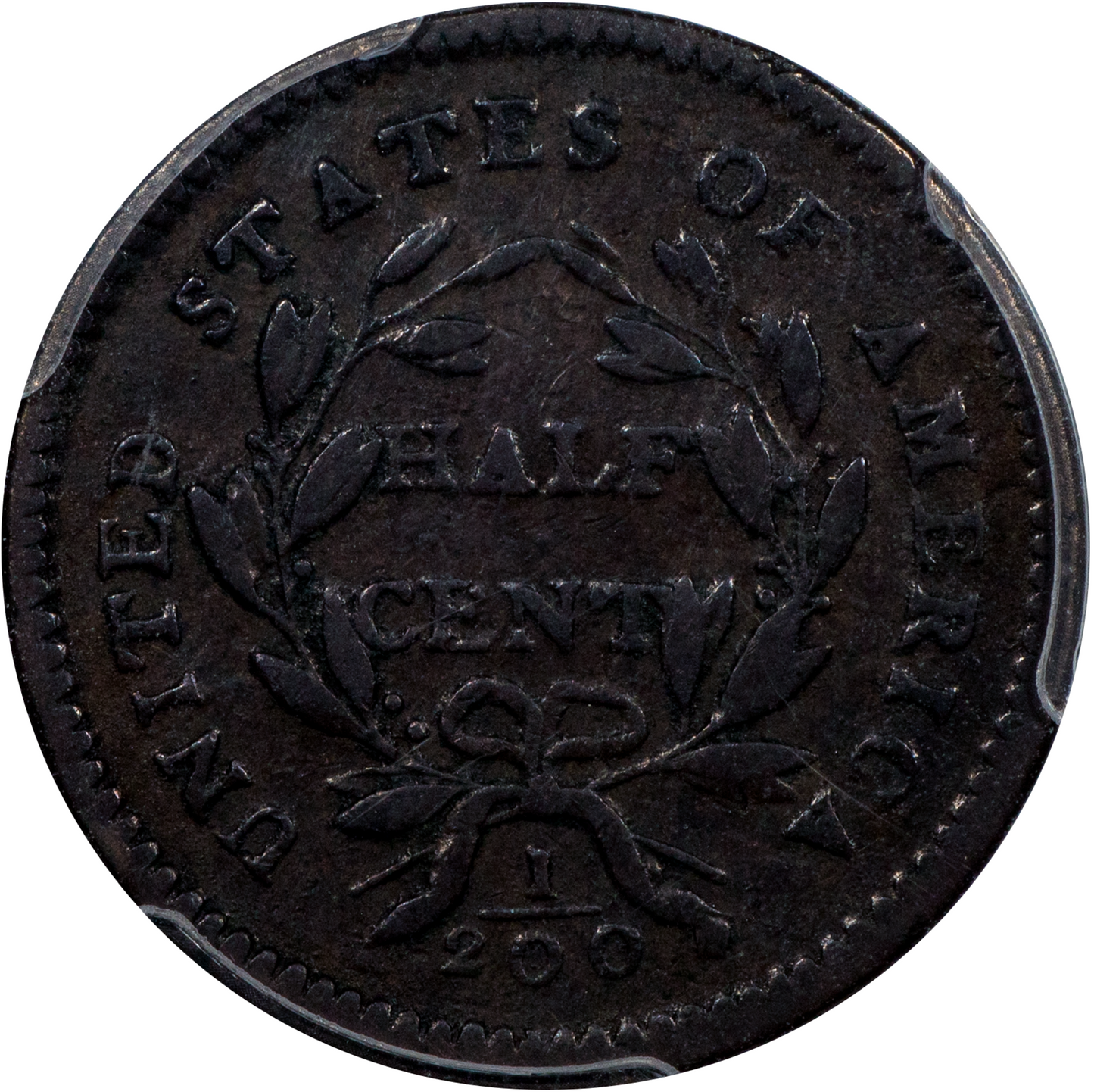 1794 1/2C VF20 PCGS CAC REVERSE