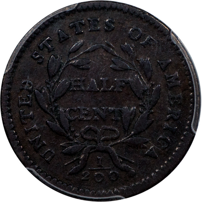 1794 1/2C VF20 PCGS CAC – Paradime Coins