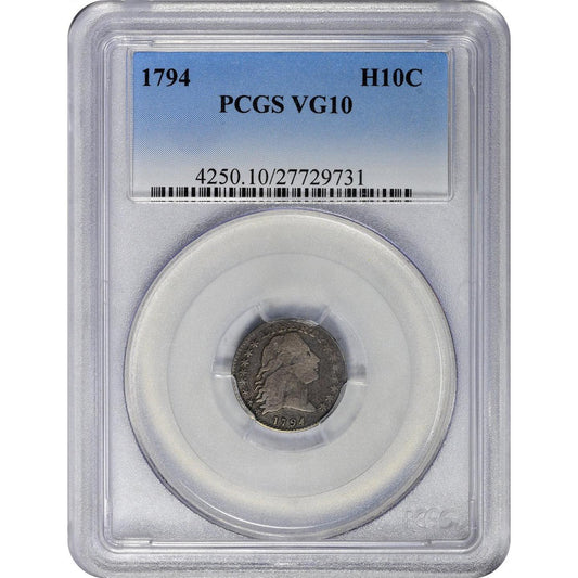 1794 H10C VG10 PCGS - Paradime Coins | PCGS NGC CACG CAC Rare US Numismatic Coins For Sale