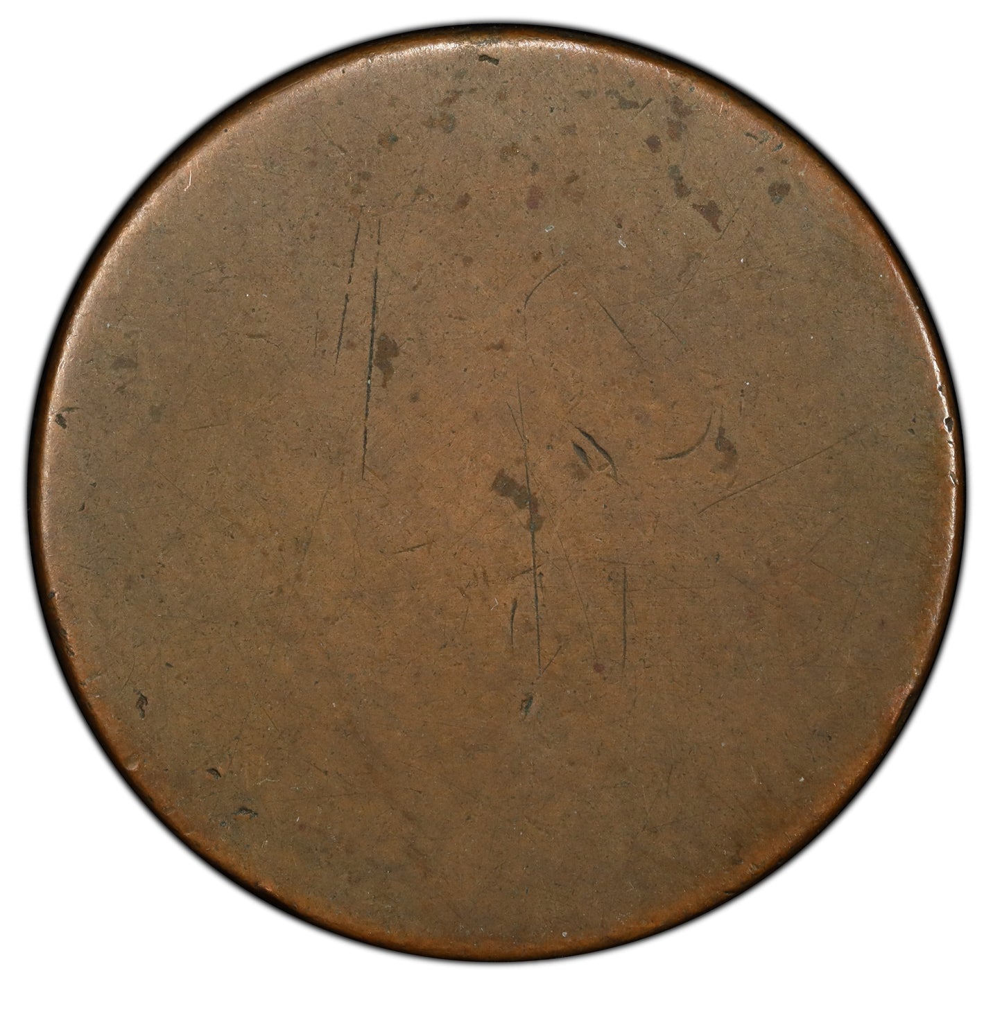 1795 1C PLAIN EDGE P01 PCGS CAC REVERSE ZOOM IN