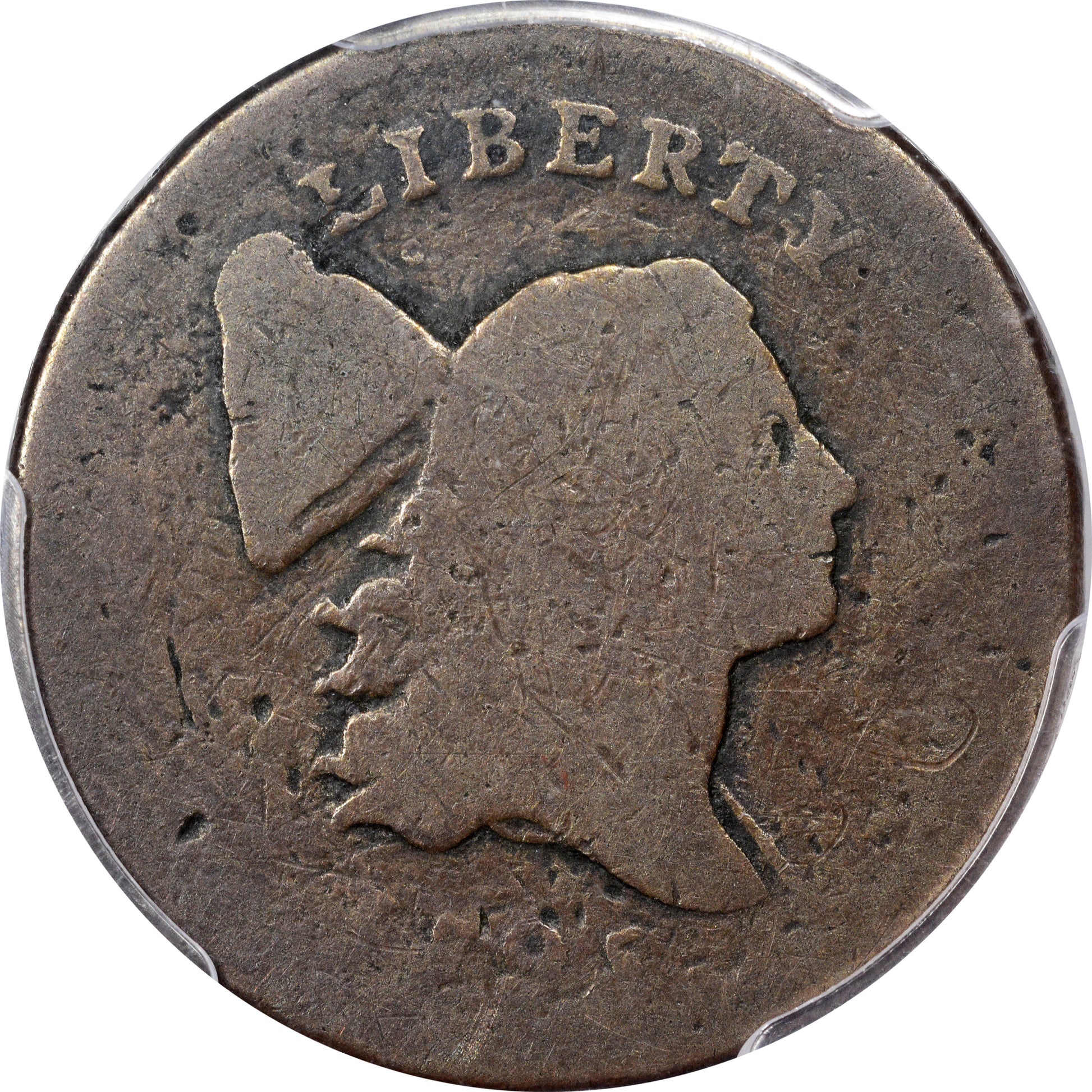 1795 1/2C LETTERED EDGE AG03 PCGS CAC ZOOM IN