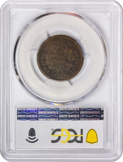 1795 1/2C PLAIN EDGE NO POLE FR02 PCGS CAC REVERSE HOLDR