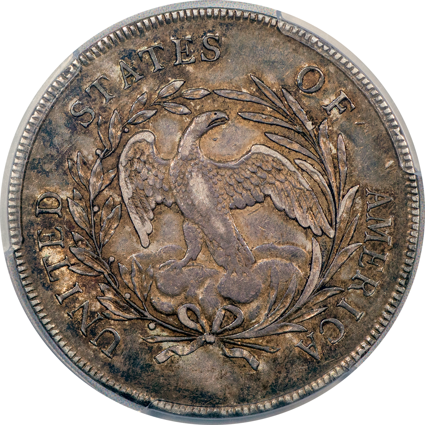 1795 $1 Draped Bust Dollar CENTERED XF45 PCGS CAC Reverse