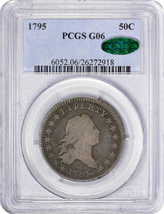 1795 50C G06 PCGS CAC HOLDER WITH CAC STICKER