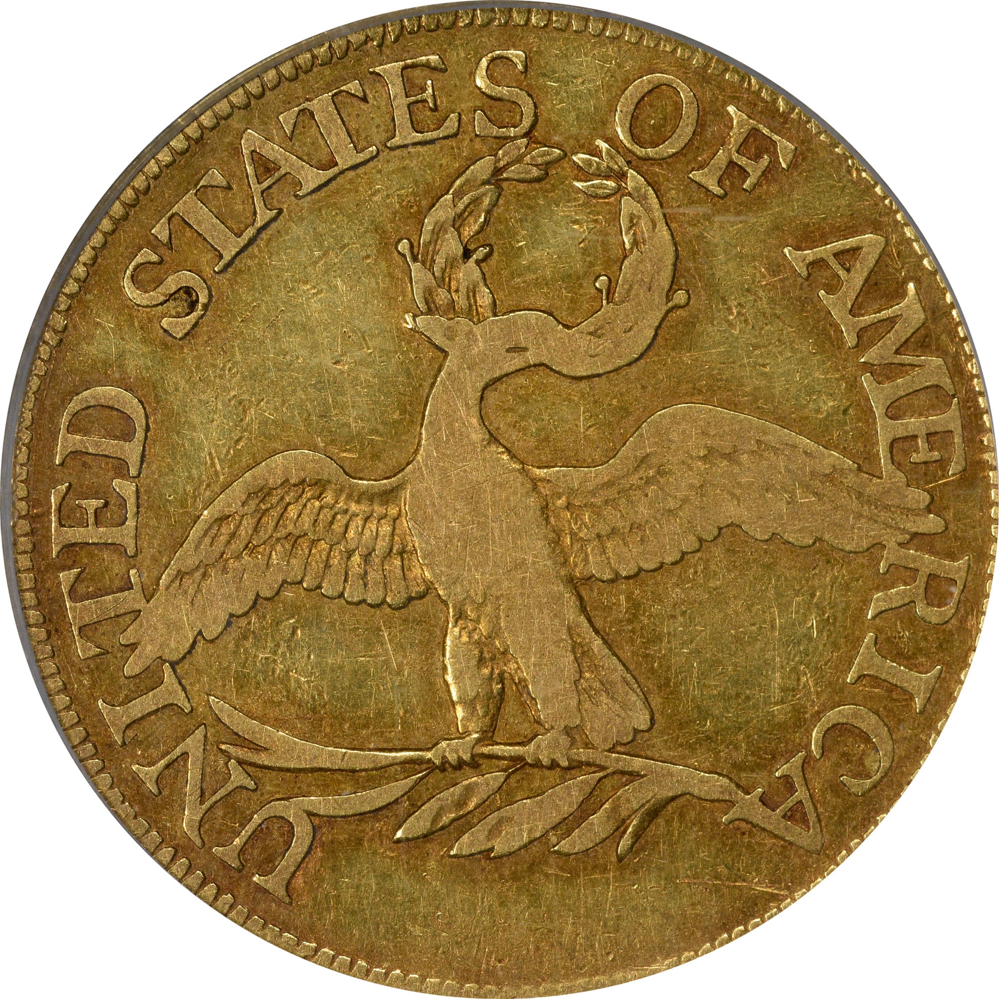 1795 $5 SMALL EAGLE VG08 PCGS CAC