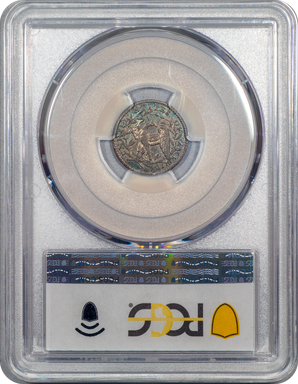 1795 Flowing Hair Half Dime H10C LM-3 (R.5) VF25 PCGS CAC Reverse Holder