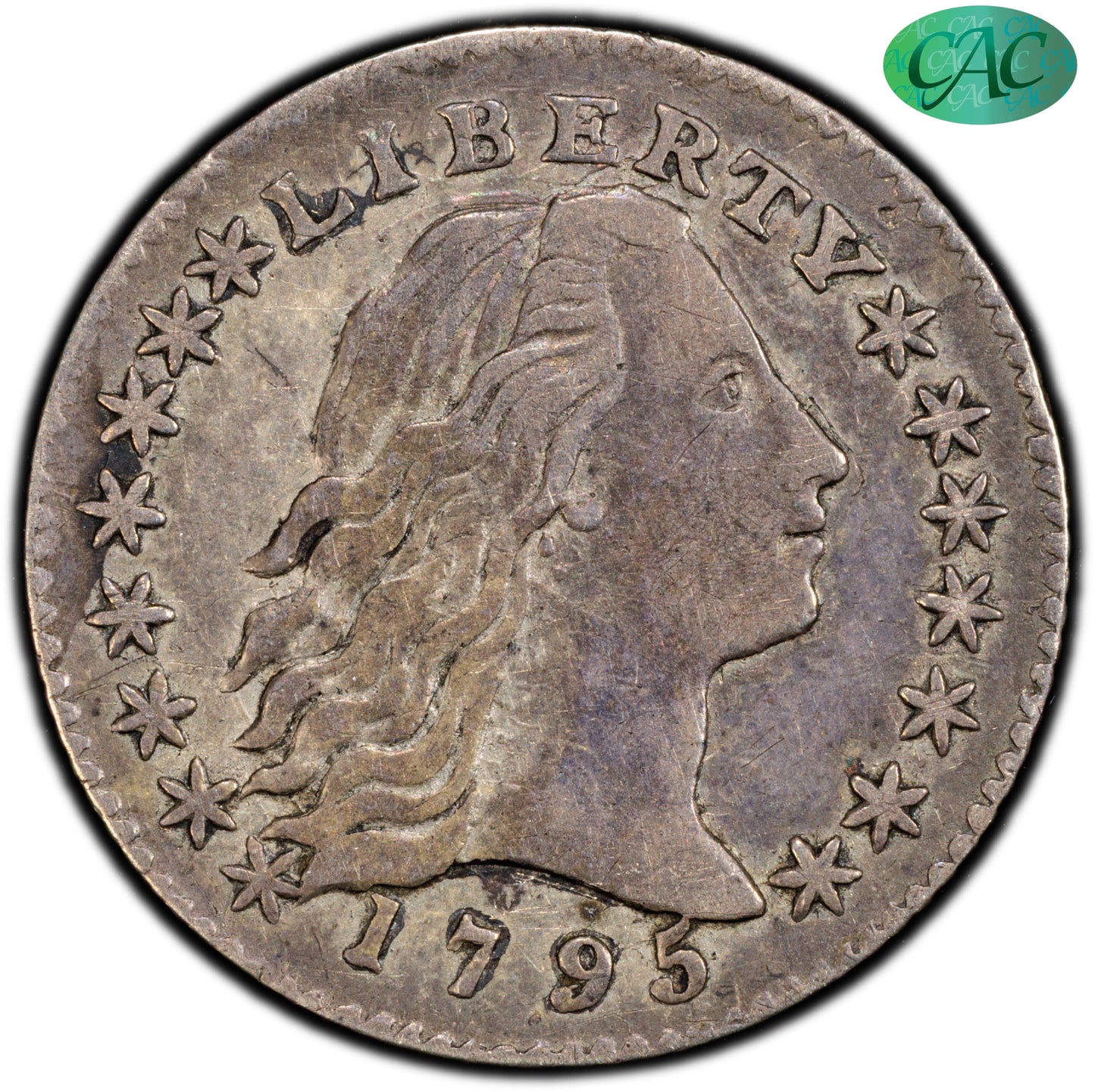 1795 H10C LM-5 R.6 XF45 PCGS CAC H10C