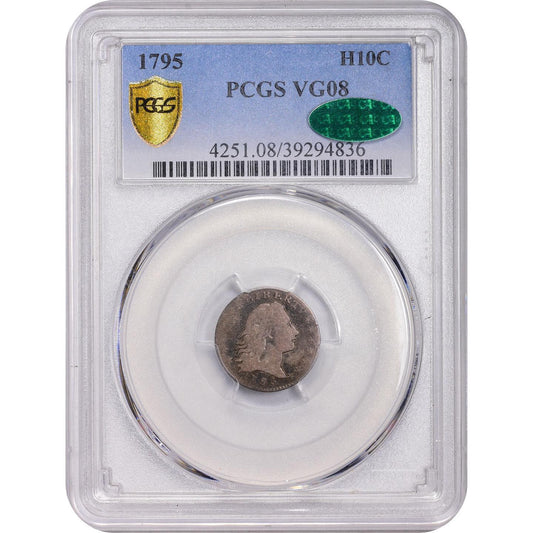 1795 H10C VG08 PCGS CAC - Paradime Coins | PCGS NGC CACG CAC Rare US Numismatic Coins For Sale