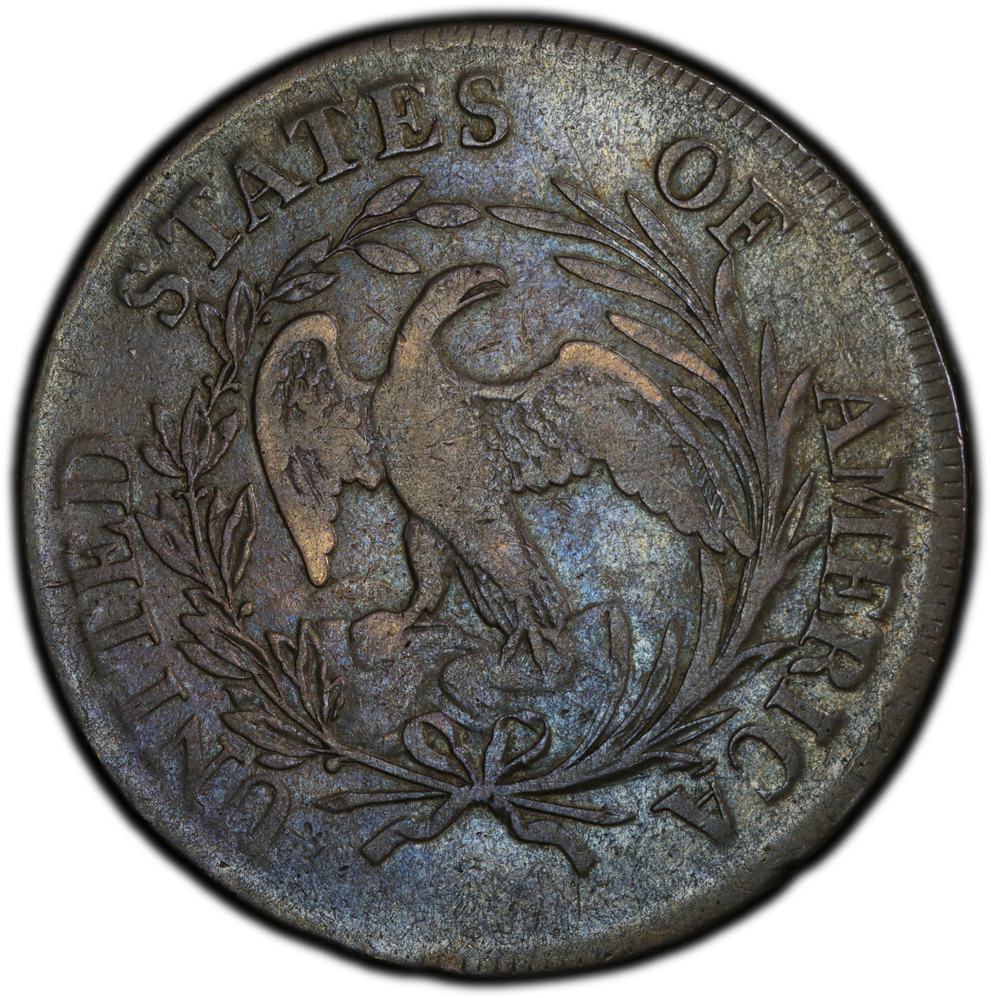 1797 $1 10X6 LG LETTERS VF25 PCGS CAC $1