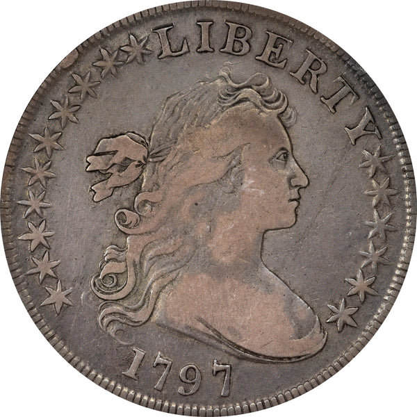 1797 $1 10X6 STARS VF20 PCGS CAC - Paradime Coins | PCGS NGC CACG CAC Rare US Numismatic Coins For Sale