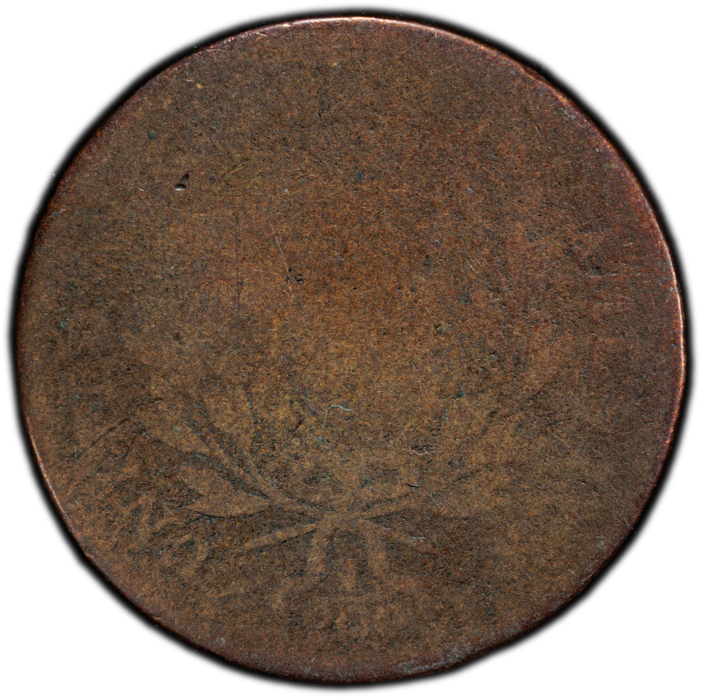 1797 1/2C 1 ABOVE 1 P01 PCGS CAC REVERSE