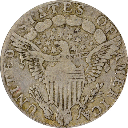 1798/97 10C 16 STARS REV VG10 OGH PCGS