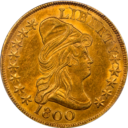 1800 $10 MS61 PCGS CAC