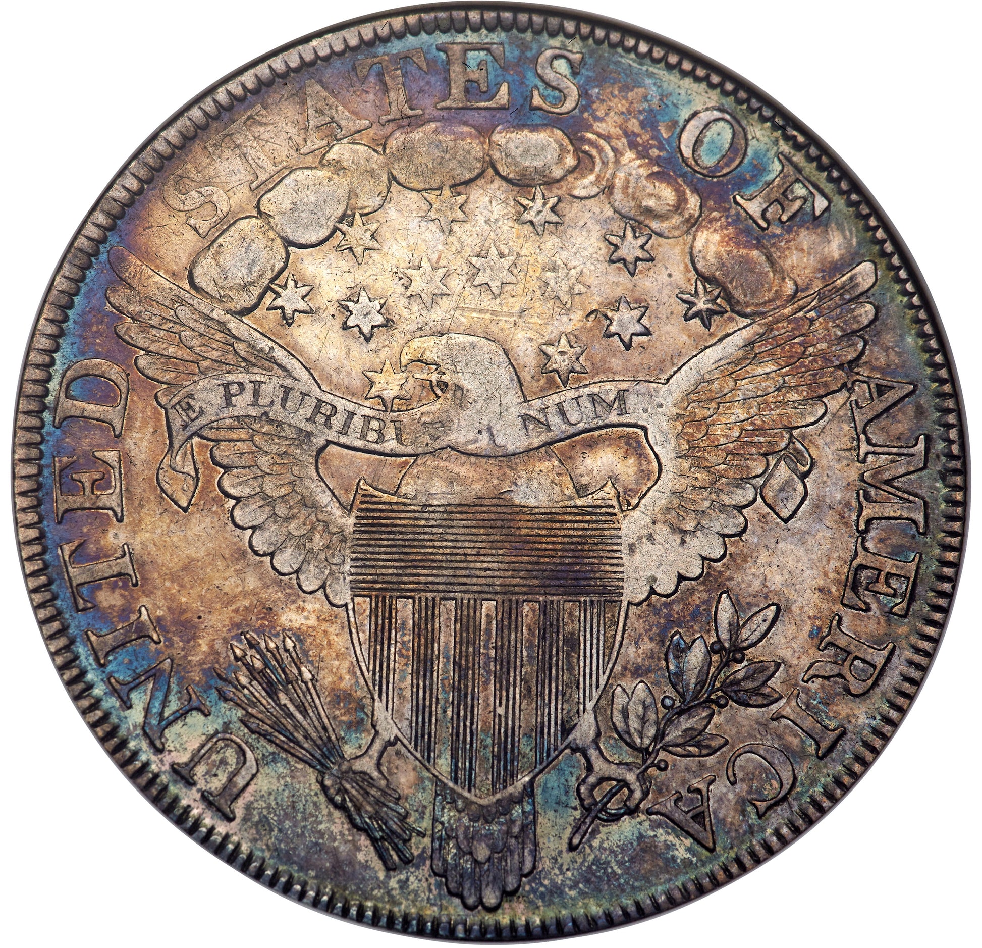 1800 $1 XF45 OH ANACS REVERSE