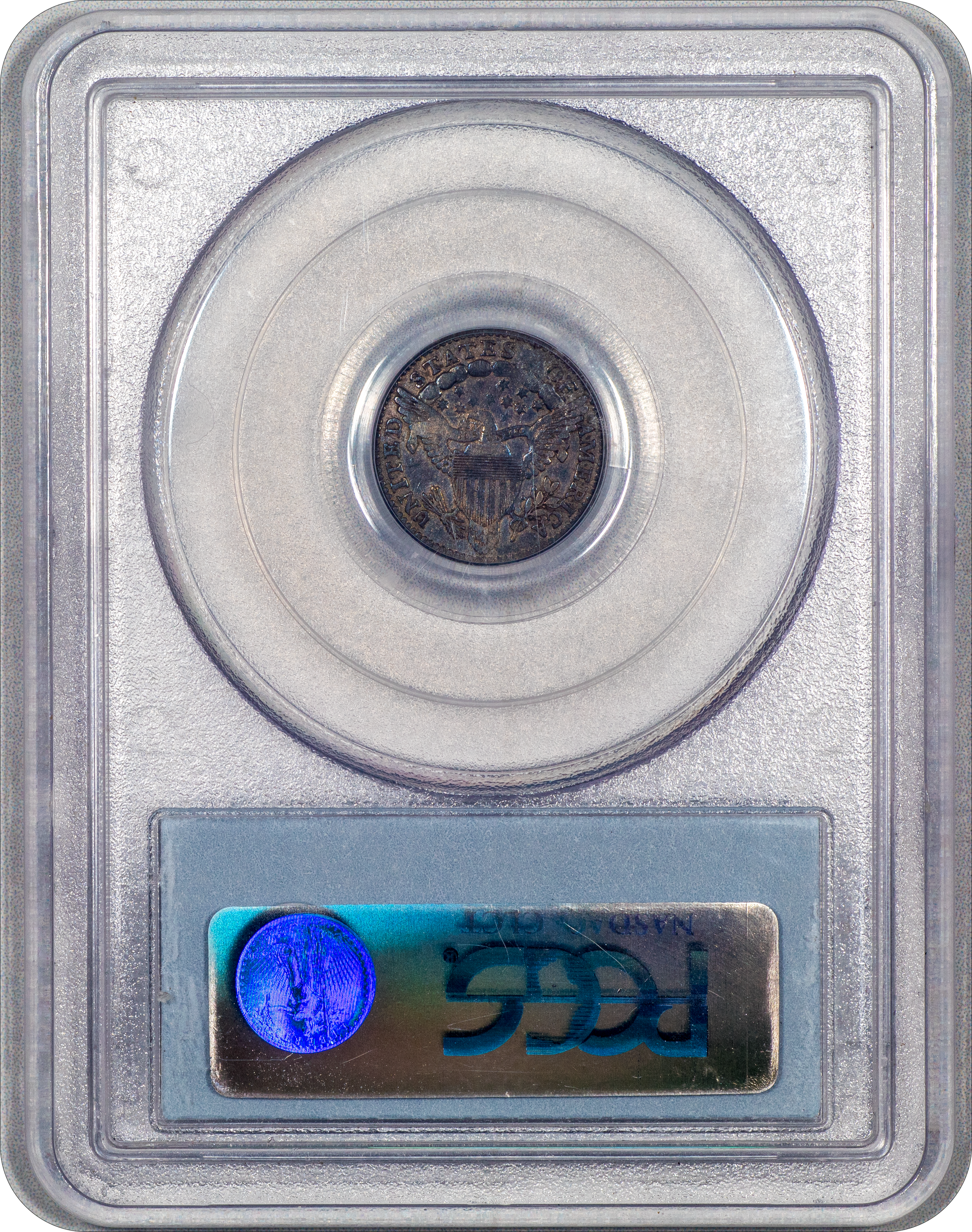 1800 Draped Bust Half Dime H10C VF35 PCGS CAC Reverse Holder
