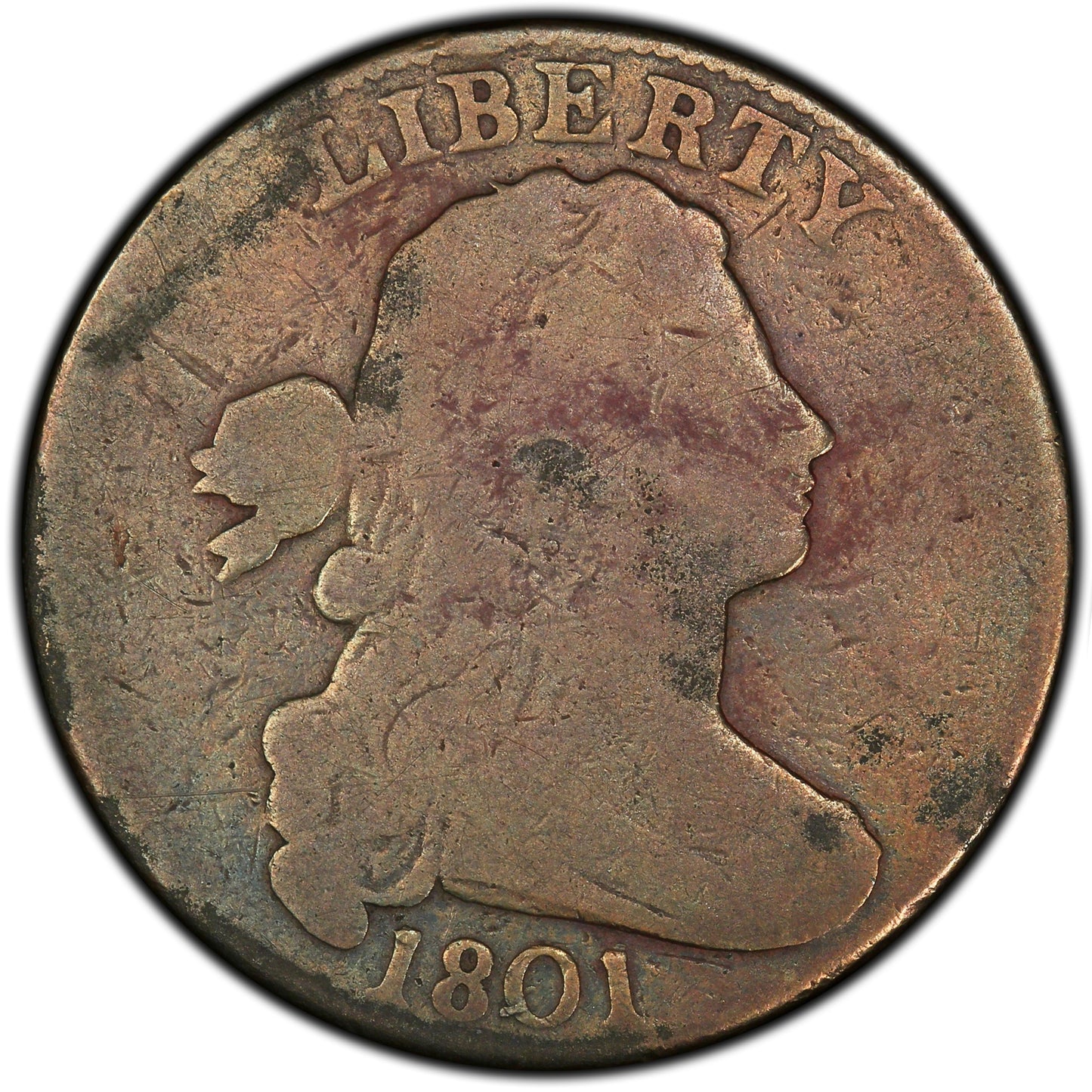 1801 1C NC-3 R.6+ 1/000 G06 PCGS CAC EX REYNOLDS/MERVIS