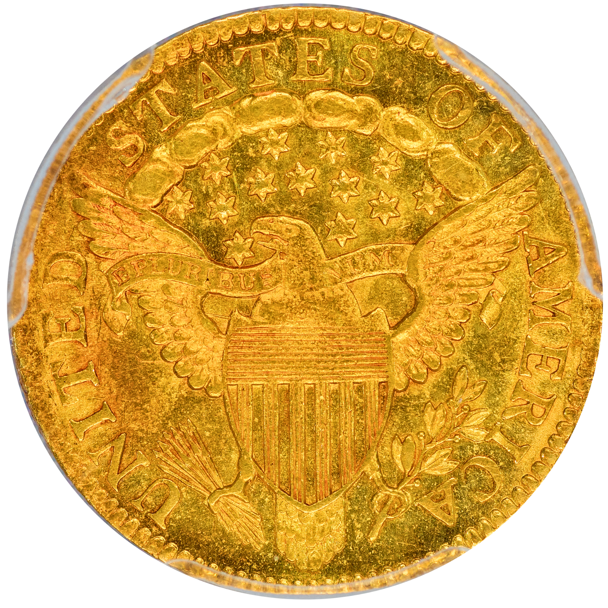 1802/'1' $2.5 MS63 PCGS CAC REVERSE