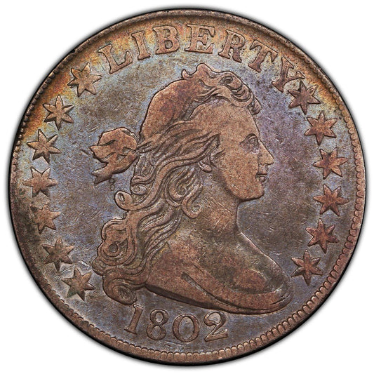 1802 50C VF35 PCGS CAC - Paradime Coins | PCGS NGC CACG CAC Rare US Numismatic Coins For Sale
