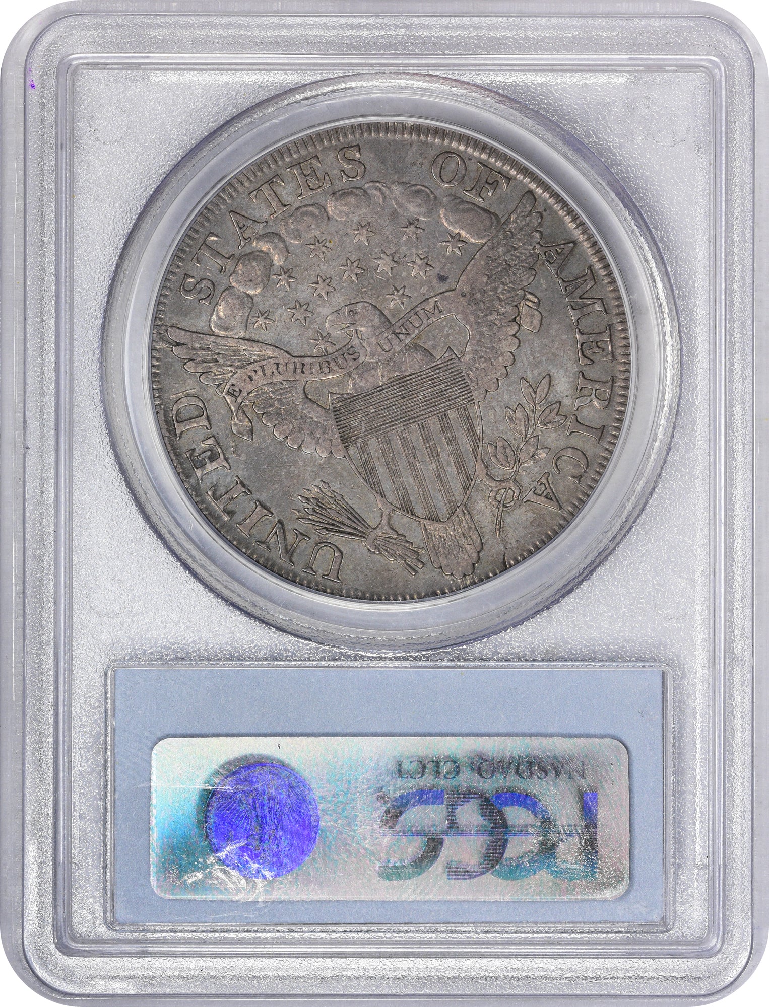 1803 $1 LARGE VF35 PCGS CAC REVERSE HOLDER