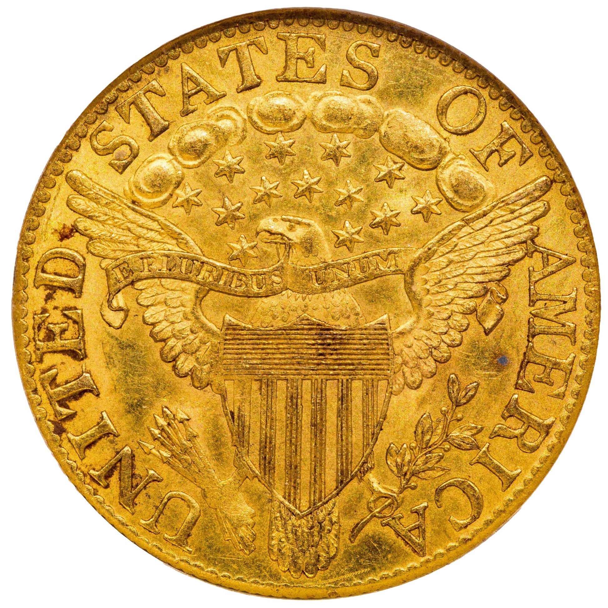 1803/2 $5 MS61 NGC OH CAC $5