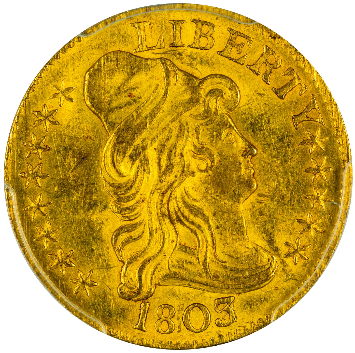 1803/2 $5 MS61 PCGS CAC