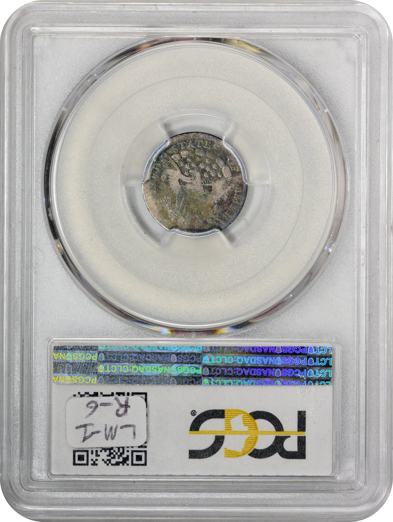 1803 H10C Small 8 Vg08 Pcgs Cac