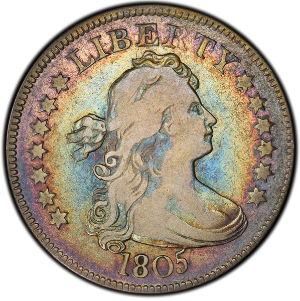 1805 25C F15 PCGS CAC - Paradime Coins | PCGS NGC CACG CAC Rare US Numismatic Coins For Sale