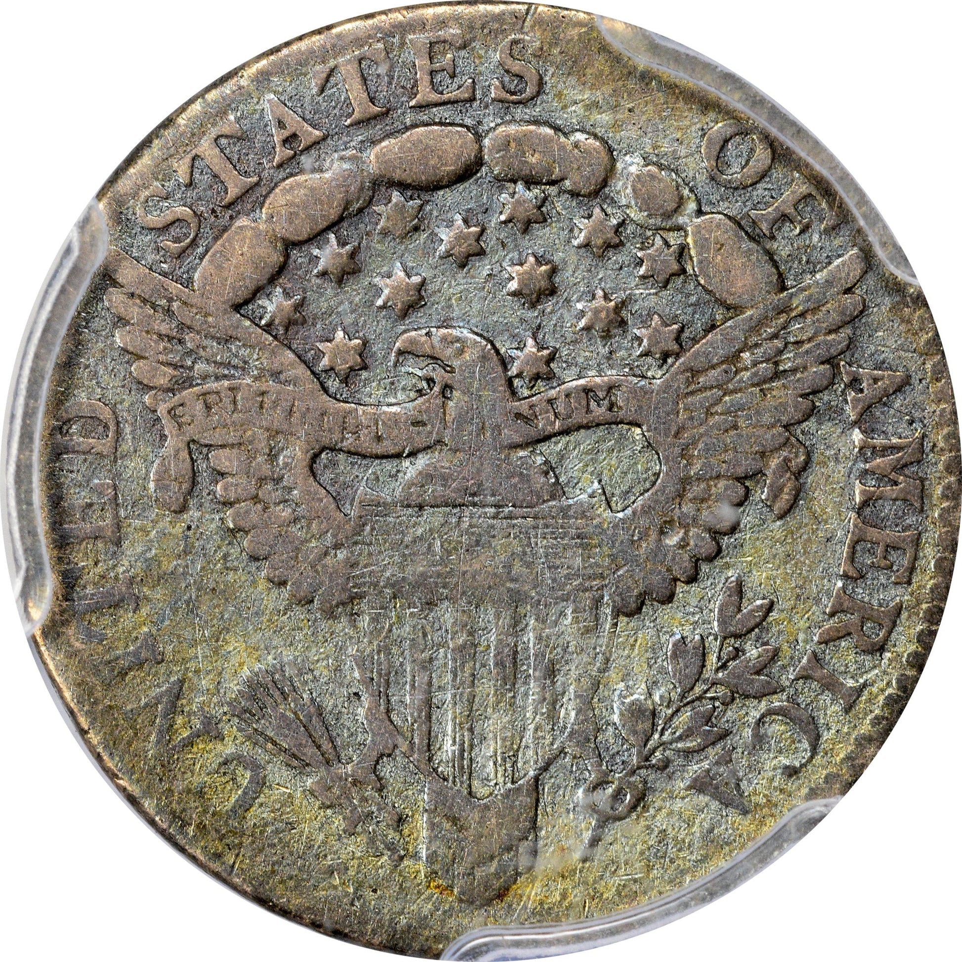 1805 10C 4 Berries F15 Pcgs Cac