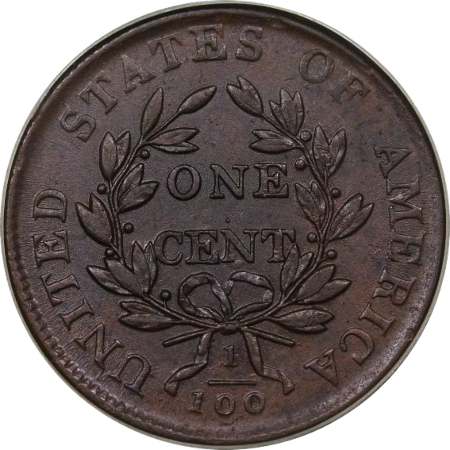 1805 1C AU55 OGH PCGS CAC REVERSE