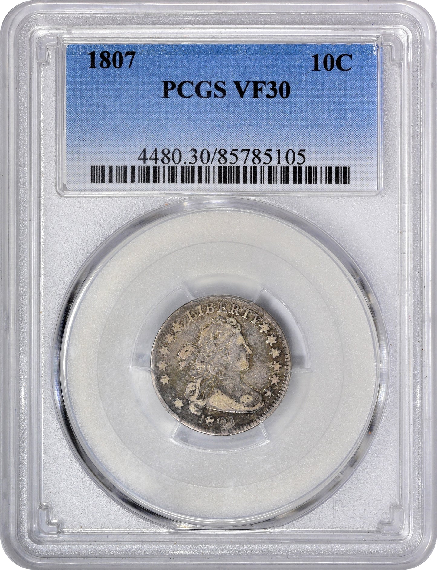 1807 10C VF30 PCGS: Paradime Coins US Certified Rare Coins PCGS CAC NGC