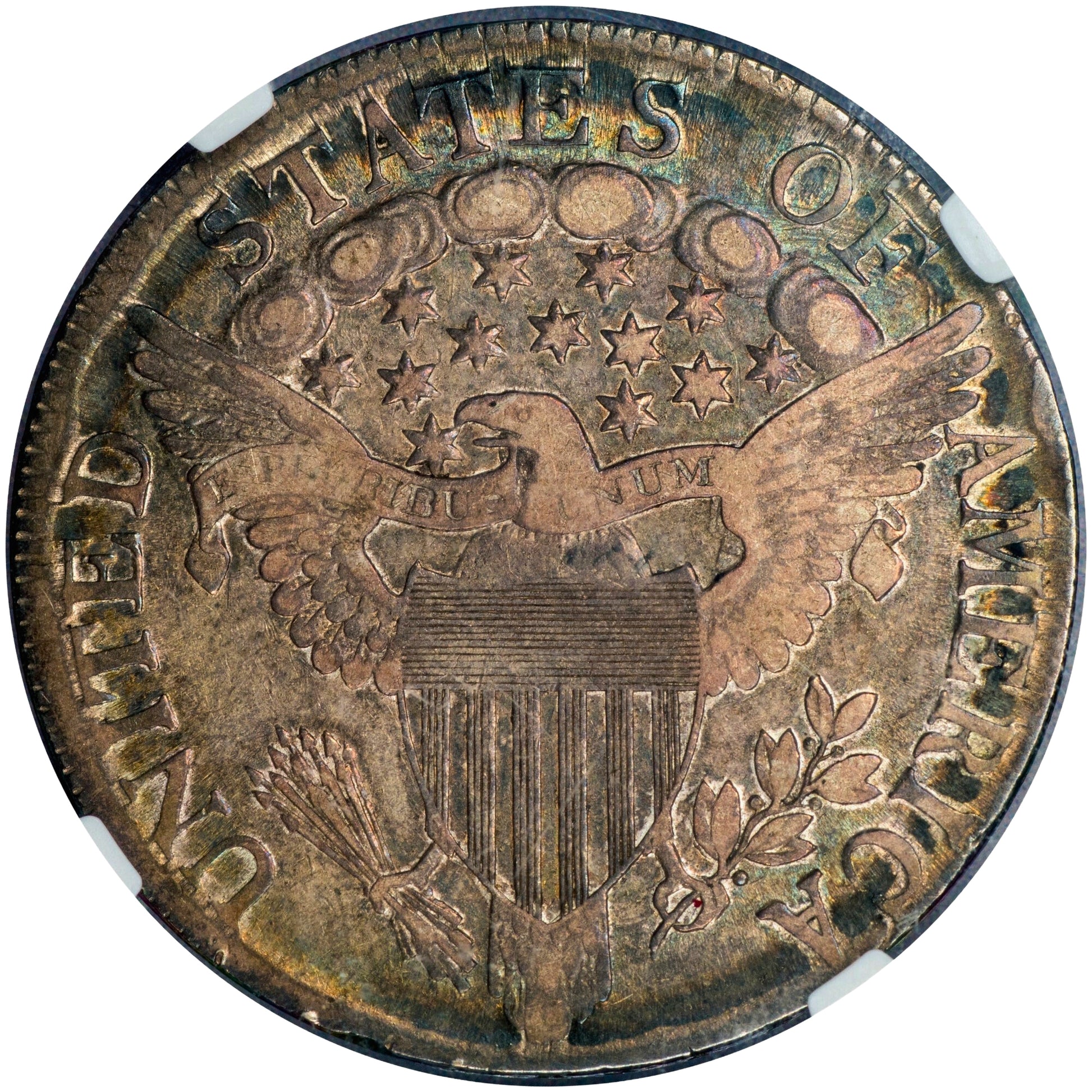 1807 50C DRAPED BUST VF25 NGC