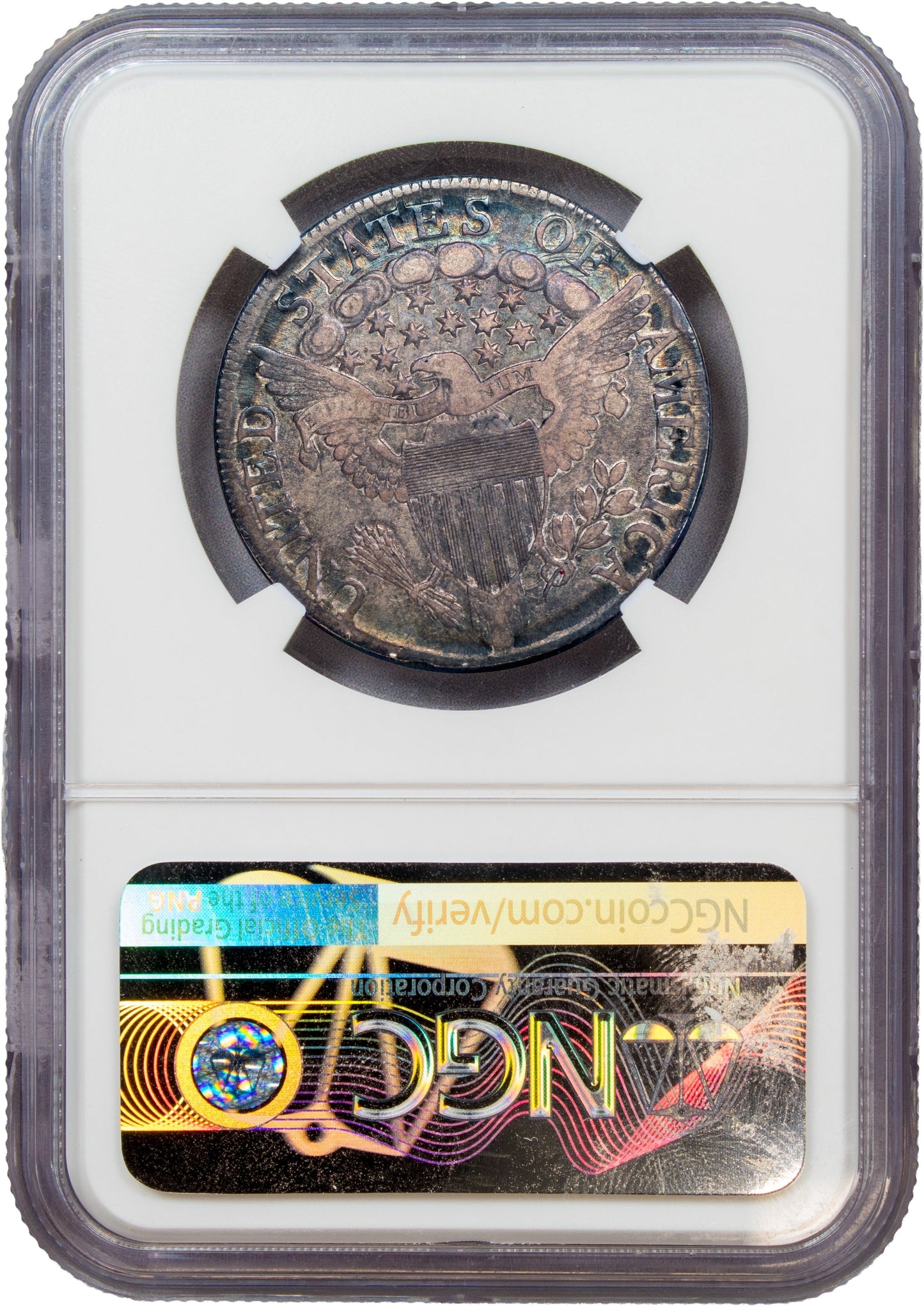 1807 50C DRAPED VF25 NGC 50C