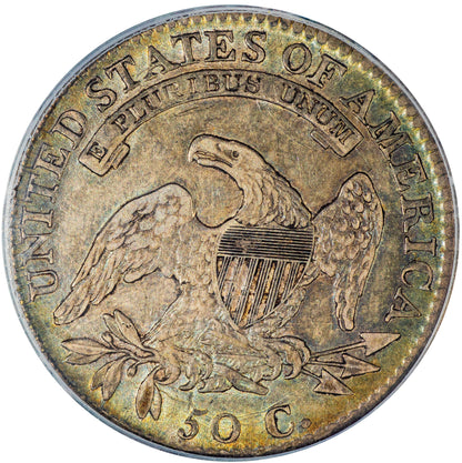 1813 50C AU53 PCGS CAC REVERSE