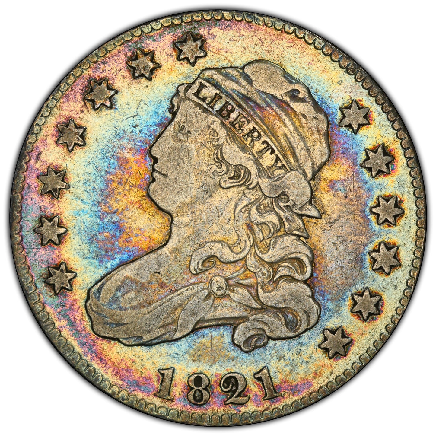 1821 25C VF20 PCGS