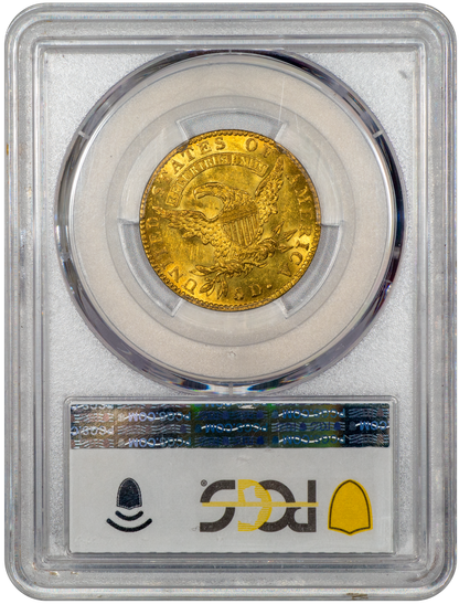 1821 $5 MS63 PCGS CAC EX CHAPMAN/ BASS