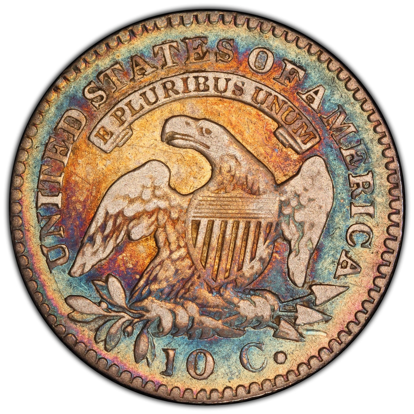 1824/2 10C VF20 PCGS