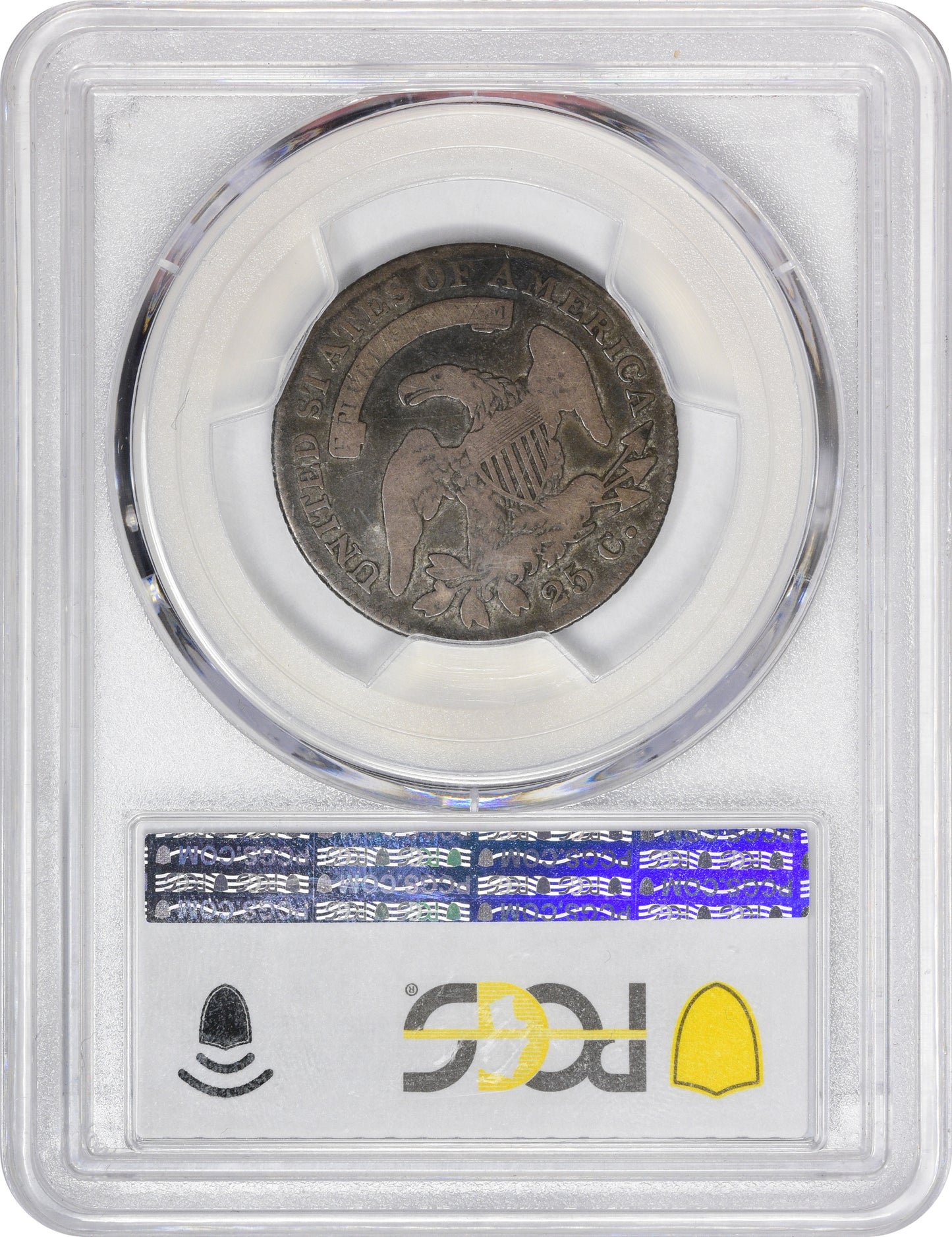 1824/2 25C VG08 PCGS CAC