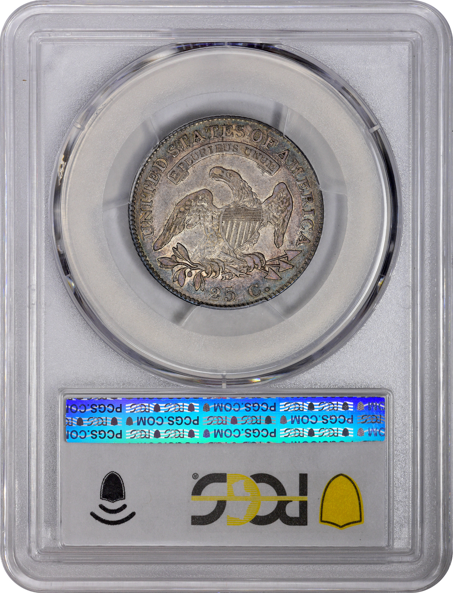 1825/4/(2) 25C B-3 Xf40 Pcgs Cac