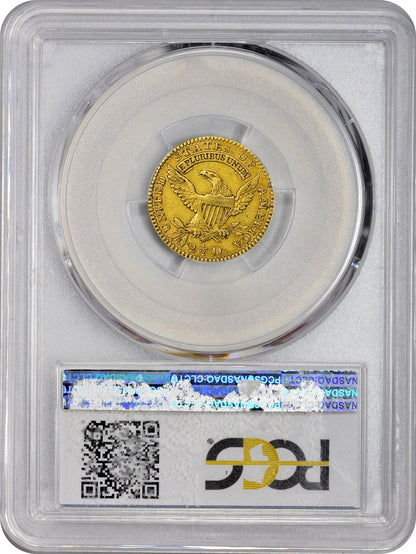 1827 $2.5 Xf40 Pcgs Cac