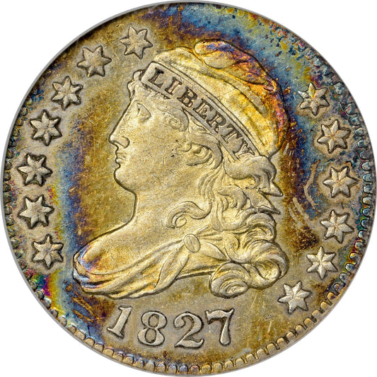 1827 10C JR-6 AU55 PL OH ANACS