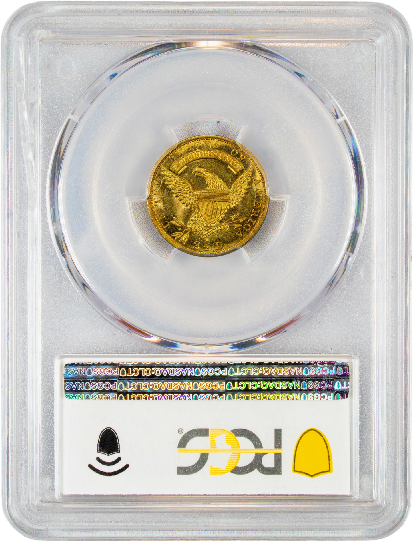 1831 $2.5 MS63 PCGS CAC $2.5