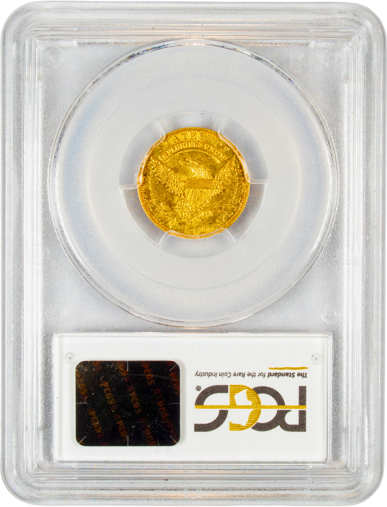 1832 $2.5 MS62 PCGS CAC REVERSE HOLDER