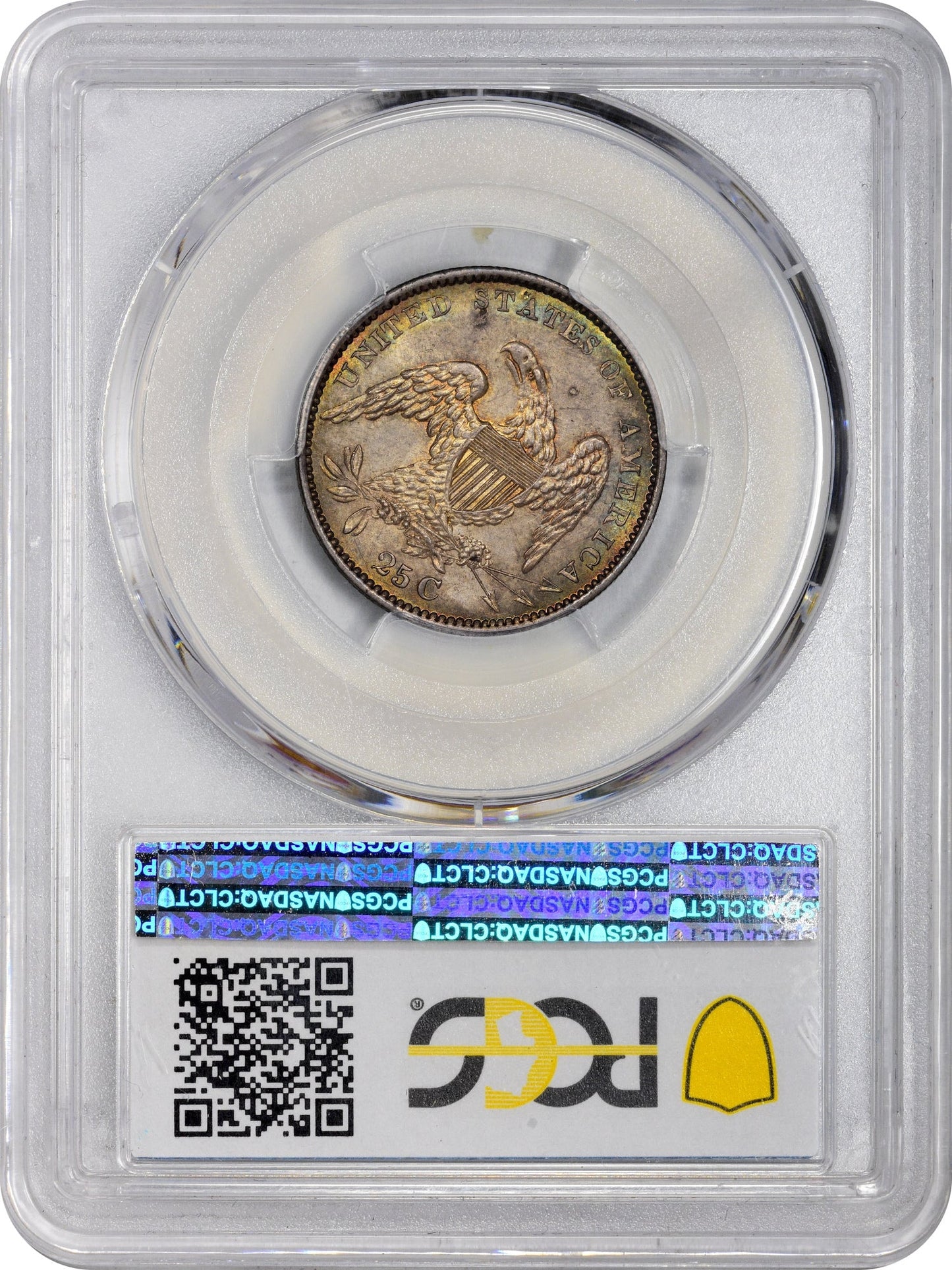 1834 25C Ms64 Pcgs Cac