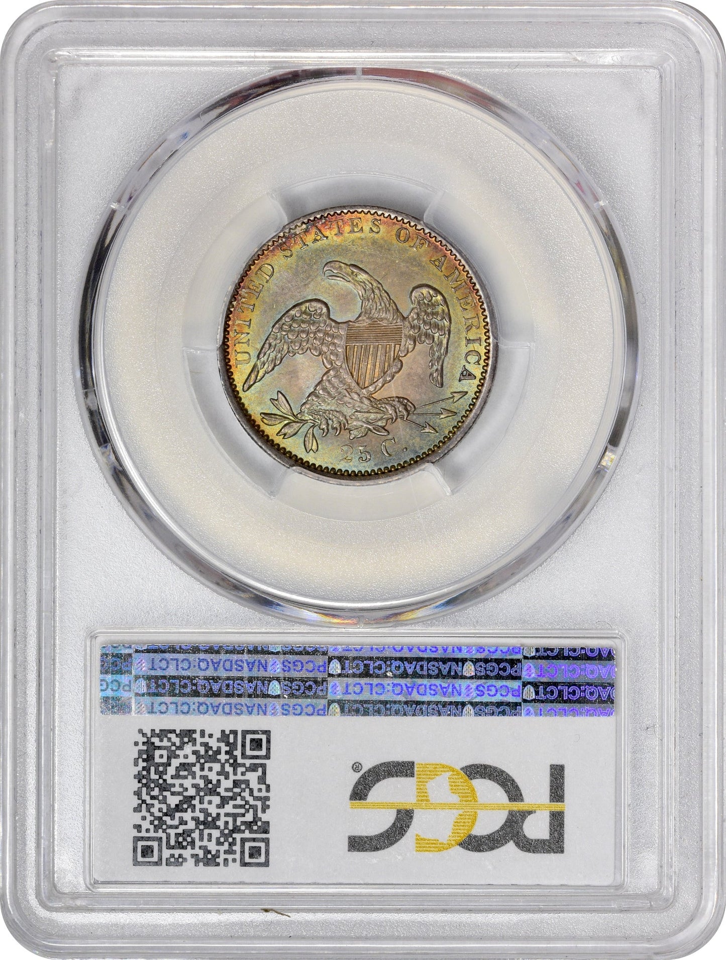 1835 25C Ms64 + Pcgs Cac