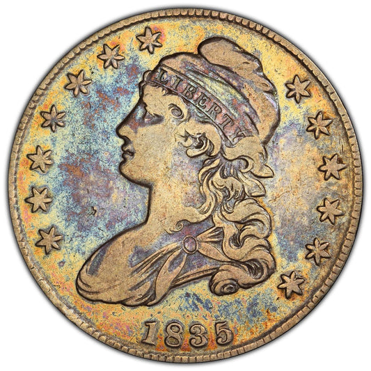 1835 50C VF30 PCGS - Paradime Coins | PCGS NGC CACG CAC Rare US Numismatic Coins For Sale