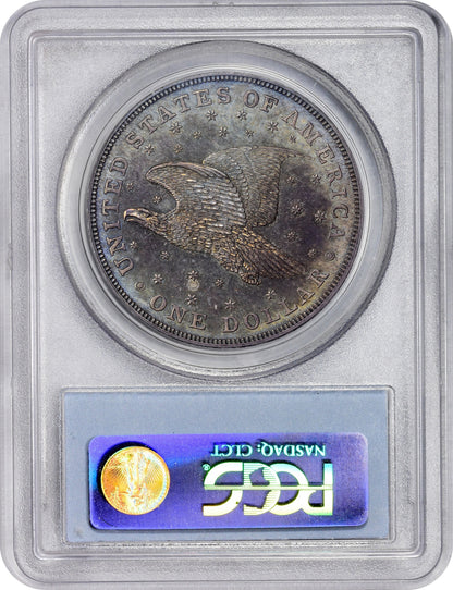 1836 $1 GOBRECHT ORIGINAL ALIGNMENT I PR63 PCGS CAC REVERSE