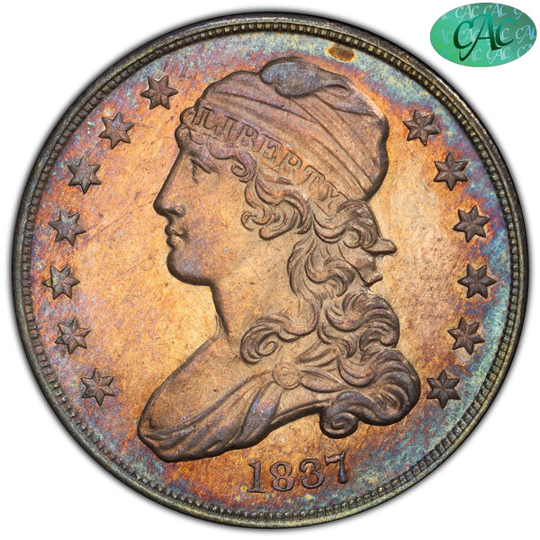 1837 25C Ms64 Pcgs Cac