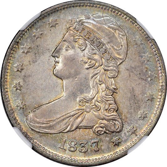 1837 50C MS61 NGC